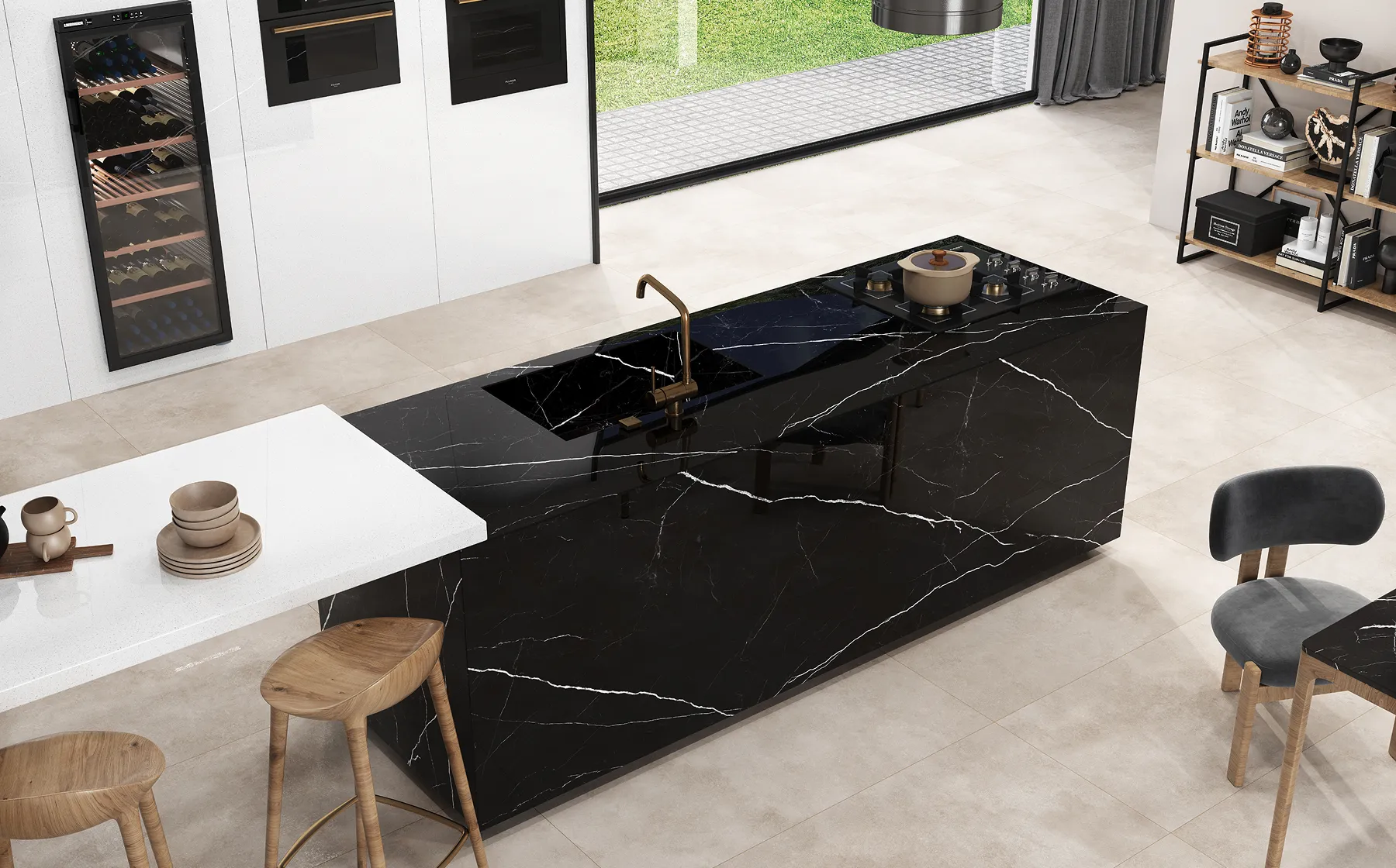 Porcelain Slab Table Countertop Solutions