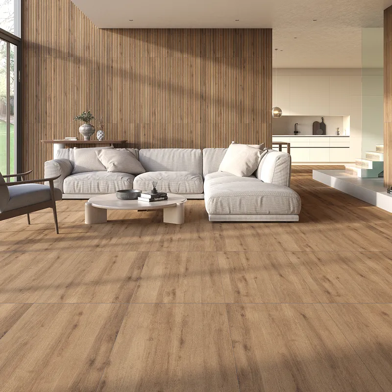 Olmo Wood Nogut Stripe Premium Porcelain & Ceramic Tile